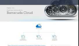 
							         Barracuda Cloud | Barracuda Networks								  
							    