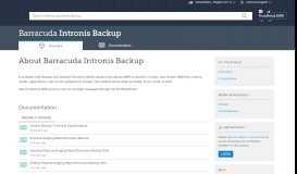 
							         Barracuda Intronis Backup | Barracuda Campus								  
							    