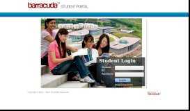 
							         barracuda - Student Management System								  
							    
