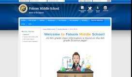 
							         Barrie, Nicole / Welcome - Folsom Cordova Unified School District								  
							    