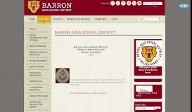 
							         Barron Area School District - Barron Area School District								  
							    