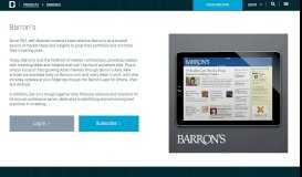 
							         Barron's - Market News & Commentary - Dow Jones								  
							    