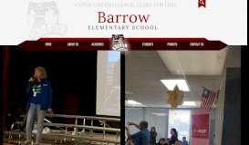 
							         Barrow Elementary School								  
							    