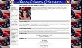 
							         Barry County Assessor								  
							    
