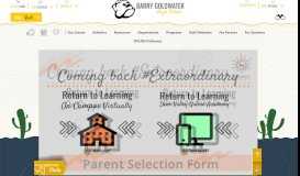
							         Barry Goldwater High / Homepage - Deer Valley Unified School District								  
							    