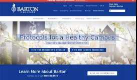 
							         Barton College: Home Page								  
							    