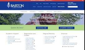 
							         Barton OneStop | Barton College								  
							    