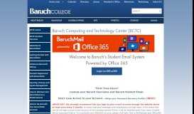 
							         Baruchmail Student Email - BCTC - Baruch College								  
							    