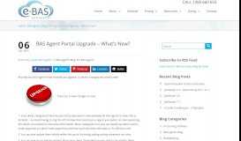 
							         BAS Agent Portal Upgrade – What's New? | e-BAS Accounts								  
							    