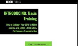 
							         BASIC TRAINING by End of Three Fitness								  
							    
