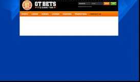 
							         Basketball Betting, NBA Betting, Online Sports ... - GTBets								  
							    