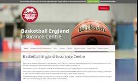 
							         Basketball England Insurance Centre								  
							    