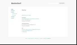 
							         Basketball - Google Sites								  
							    