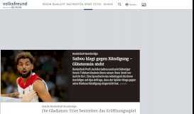 
							         Basketball : Nach Gladiators-Heimsieg: Heidelberg legt Protest ein								  
							    