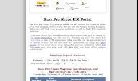 
							         Bass Pro Shops EDI Mapping Guidelines, Requirements and EDI ...								  
							    