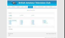 
							         BATC - British Amateur Television Club								  
							    