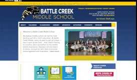 
							         Battle Creek Middle School / Homepage - Saint Paul								  
							    