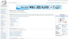 
							         Baturetno, Wonogiri - Wikipedia bahasa Indonesia, ensiklopedia bebas								  
							    