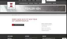 
							         Bauen mit Begeisterung - Online-Portal für ... - WOLFF & MÜLLER								  
							    
