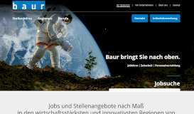 
							         Baur Personal-Dienstleistungs GmbH - Stellenbörse, Zeitarbeit ...								  
							    