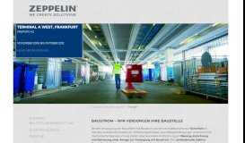 
							         Baustrom - bundesweit - Zeppelin Streif Baulogistik								  
							    