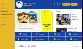 
							         Bay City ISD / Homepage								  
							    