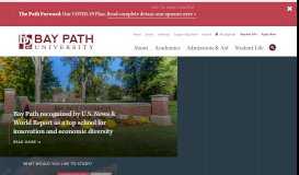 
							         Bay Path University								  
							    