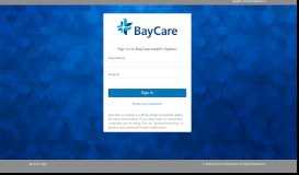 
							         BayCare Patient Portal - IQHealth								  
							    