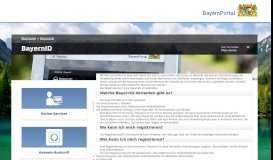 
							         BayernID - Bürgerservice-Portal								  
							    