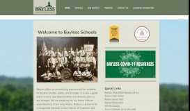 
							         Bayless School District - Bayless Schools Home								  
							    