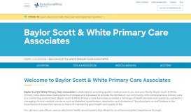
							         Baylor Scott & White Primary Care Associates - Greenville								  
							    