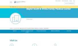 
							         Baylor Scott & White Riverside Ob/Gyn and Family Medicine - Home								  
							    