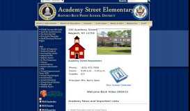 
							         Bayport-Blue Point School District Schools | Academy Street Elementary								  
							    