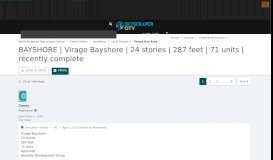 
							         BAYSHORE | Virage Bayshore | 24 stories | 287 feet | 71 units ...								  
							    