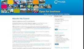 
							         Bayside City Council - Open Opportunities - TenderSearch - eProcure								  
							    