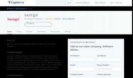 
							         bazinga! Reviews and Pricing - 2020 - Capterra								  
							    