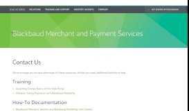 
							         BB Payment Services -- Help and Support | Blackbaud								  
							    
