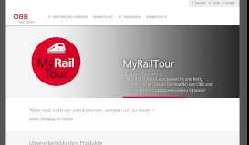 
							         ÖBB Rail Tours: Städtereisen, Kombitickets, Bahnreisen, Bahn City Hit ...								  
							    