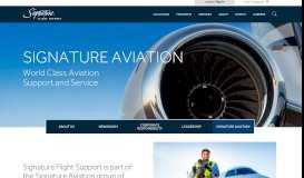 
							         BBA Aviation - Signature Flight Support								  
							    
