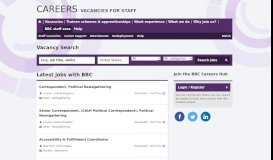 
							         BBC Staff Area - Careers - BBC								  
							    