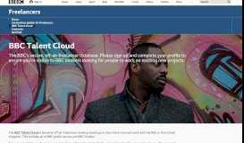 
							         BBC Talent Cloud - Freelancers								  
							    
