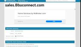 
							         Bbuconnect - BBU Sales Web Portal								  
							    