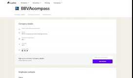 
							         BBVAcompass - Email Address Format & Contact Phone Number								  
							    