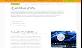 
							         BBX: Broadband Explorer - Momentum Telecom								  
							    