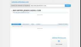 
							         bby-wfmr.jdadelivers.com at Website Informer. Visit Bby Wfmr ...								  
							    