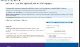 
							         BC - Former High School Dual Enrollment Student Application ...								  
							    