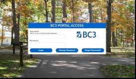 
							         BC3 Portal								  
							    