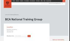 
							         BCA National Training Group Directions | CCE								  
							    