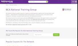 
							         BCA National Training Group - Training.com.au								  
							    