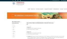 
							         BCA - VIGNAN's FOUNDATION for SCIENCE, TECHNOLOGY and ...								  
							    